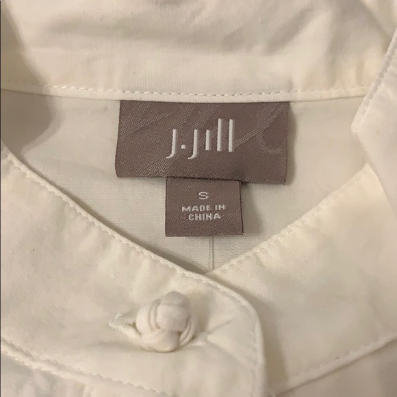 J. Jill Tops - White bottom down blouse J. Jill Tops - White bottom down blouse